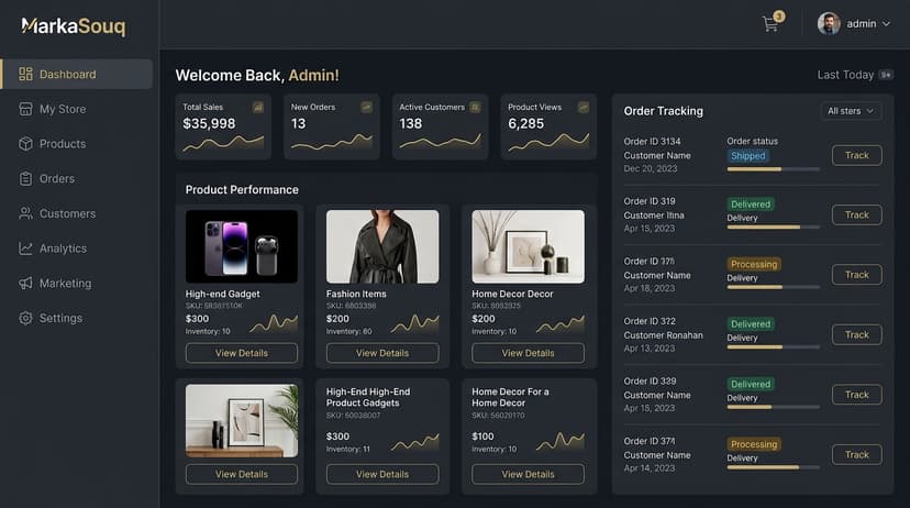 Storefront & Operations