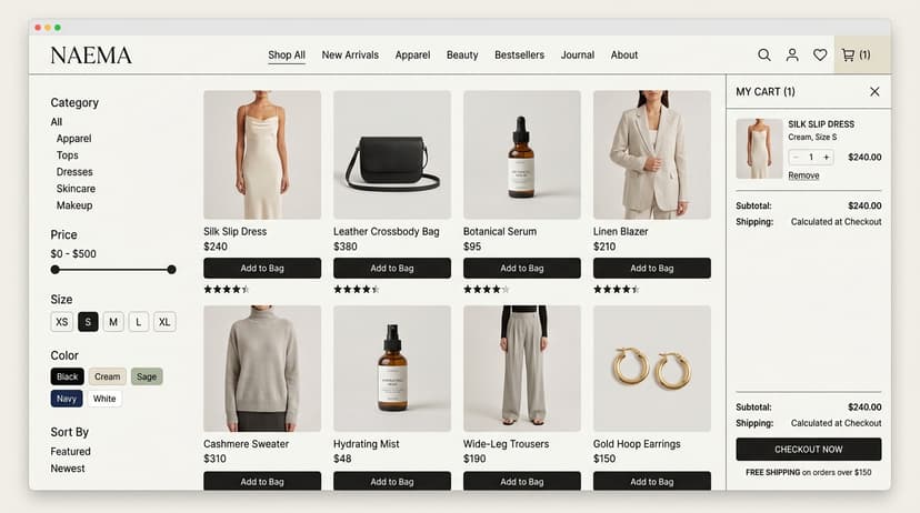 Boutique Storefront